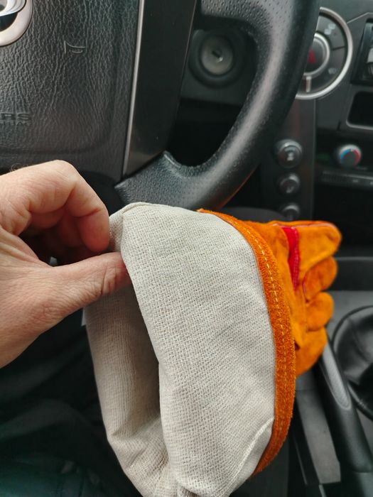 Перчатки сварочные