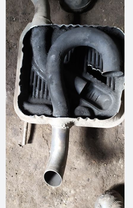 Мерседес глушитель ремонт