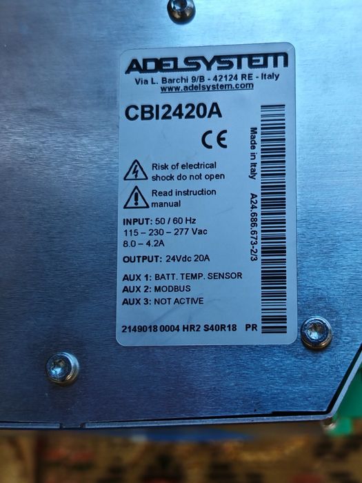 Incărcător baterii 24V~20A