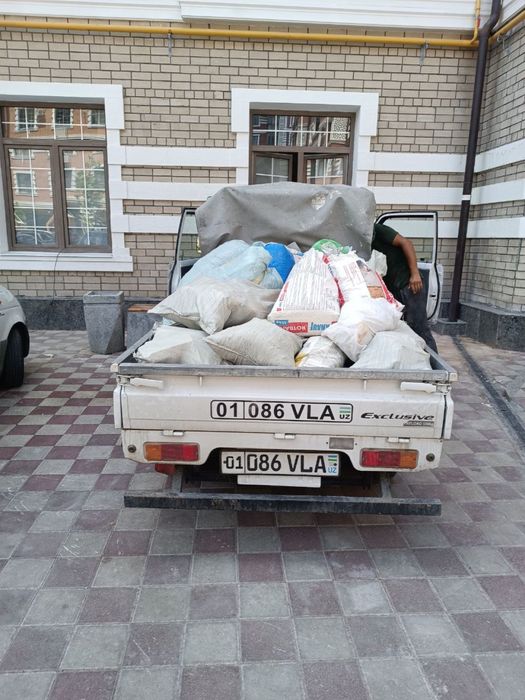 Вывоз мусора чикинди ташиш чанган шенерай