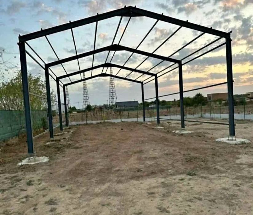 Vand structura metalica 6x10x4h sau schimb cu auto