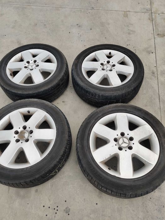 Оригинални алуминиеви лети джанти за Мерцедес 5x112 17