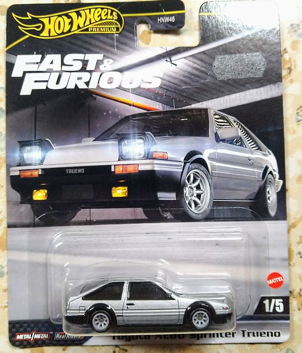 Колички Hot Wheels F&F Premium