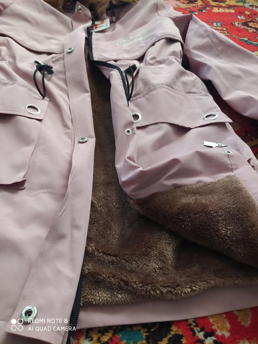 kurtka qishki 11-14 yosh qizchalarga