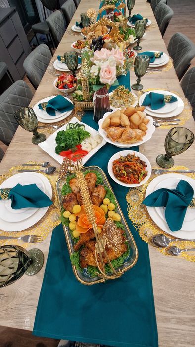 Дайын дастархан. Готовый стол на заказ