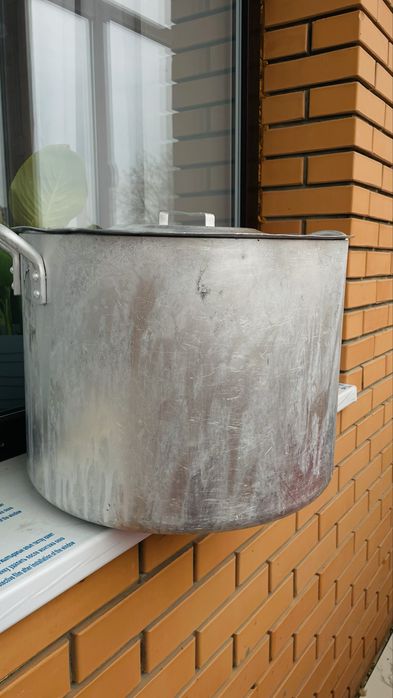 Кастрюля алюминиевая 35 л