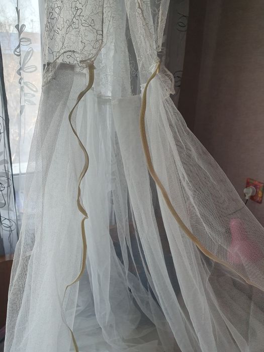 Детский балдахин белый