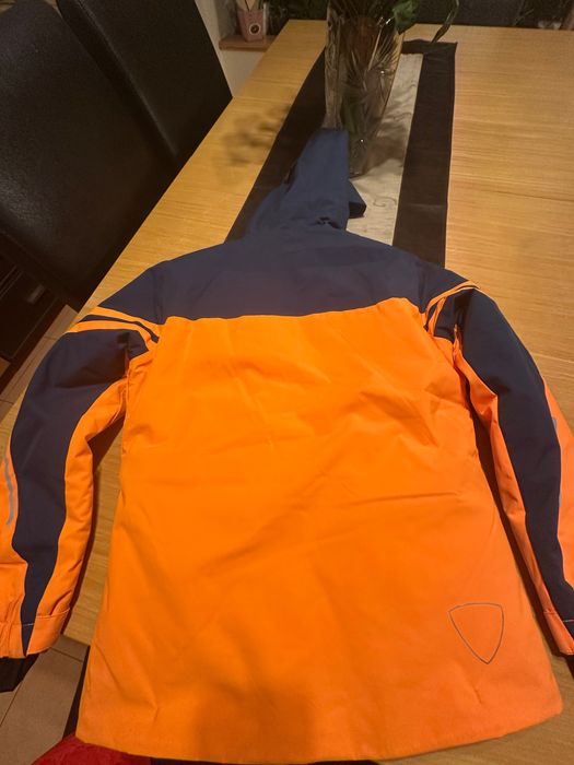 Costum schi Rossignol baieti marimea 12 (152 cm) + casca schi Uvex