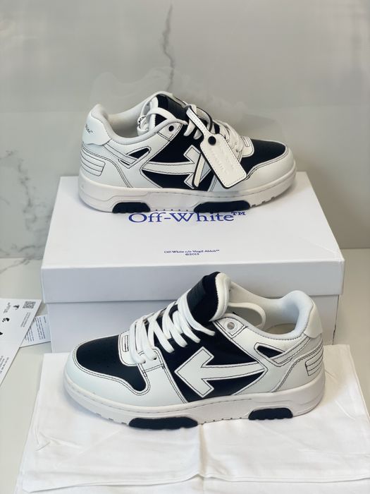 Off White Out Of Office ooo Low Tops Black White Off-White