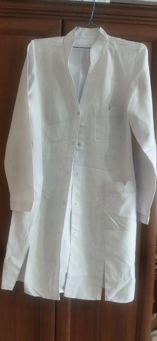 Белые халаты хлапчатобумажные