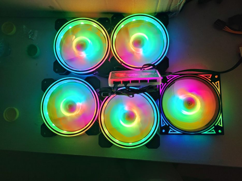 Куллера для кейса 120мм Argb подсветкой