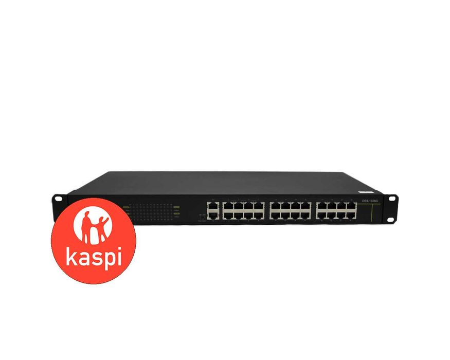 Свитч D-Link DES-1026G 24xRJ45 2x 1000 Мбит/сек 24x 100 Мбит/сек