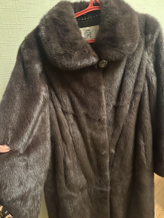 Дорогая норковая шуба