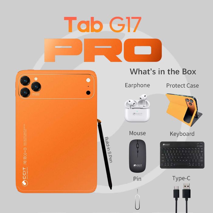 Планшет Tab Ccit G17 pro Pro Planshet + Klavatura mishka