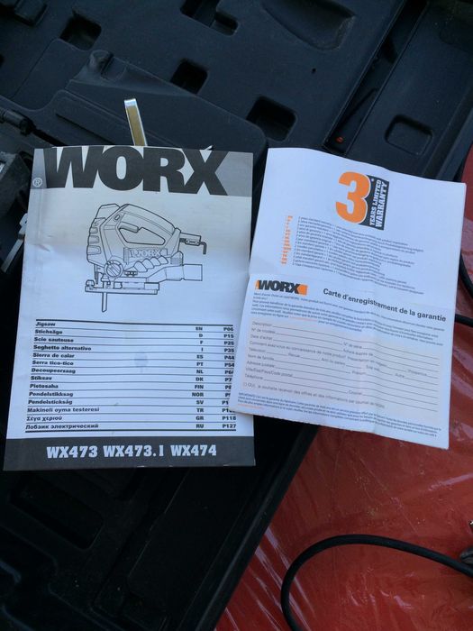 Прободен трион WORX WX474