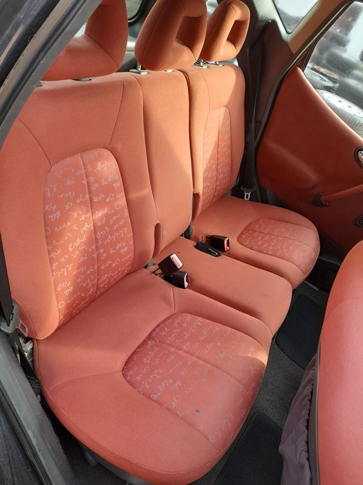 Interior rosu complet scaune+bancheta Mercedes A-Class w168