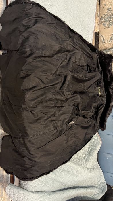 Шубка черный бриллиант