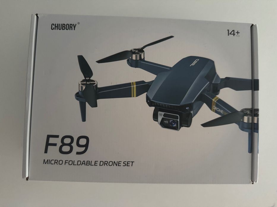 Чисто нов сгъваем дрон Chubory F89 Micro Foldable Drone Set