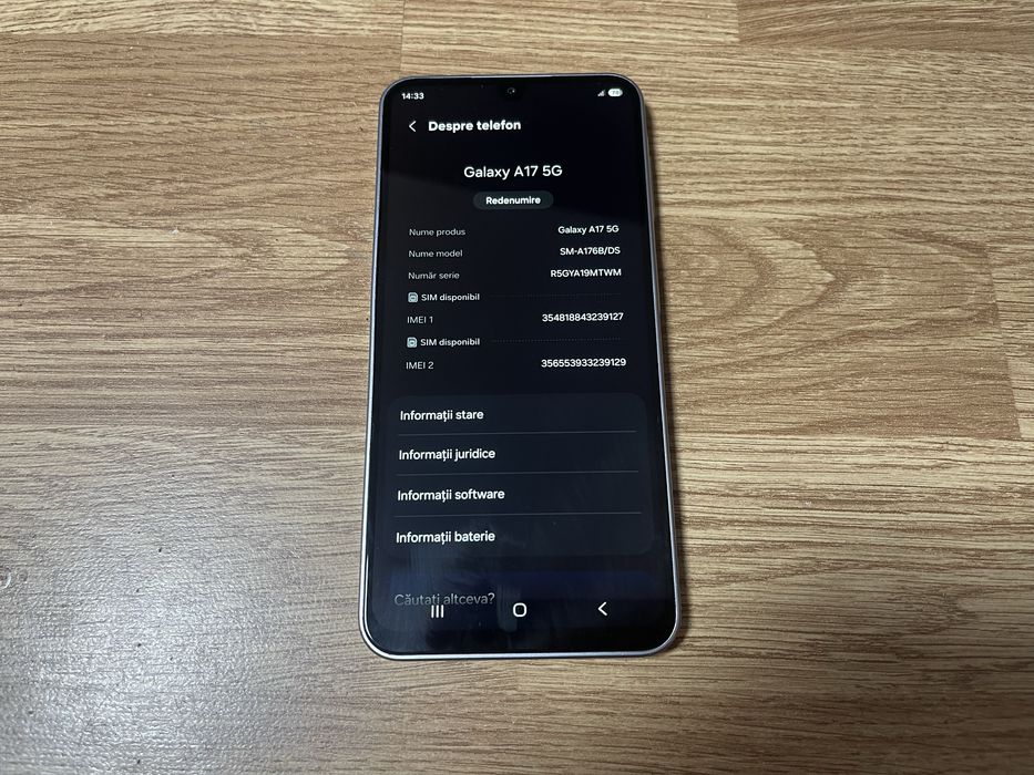 Telefon Samsung A17 5 G VANDUT