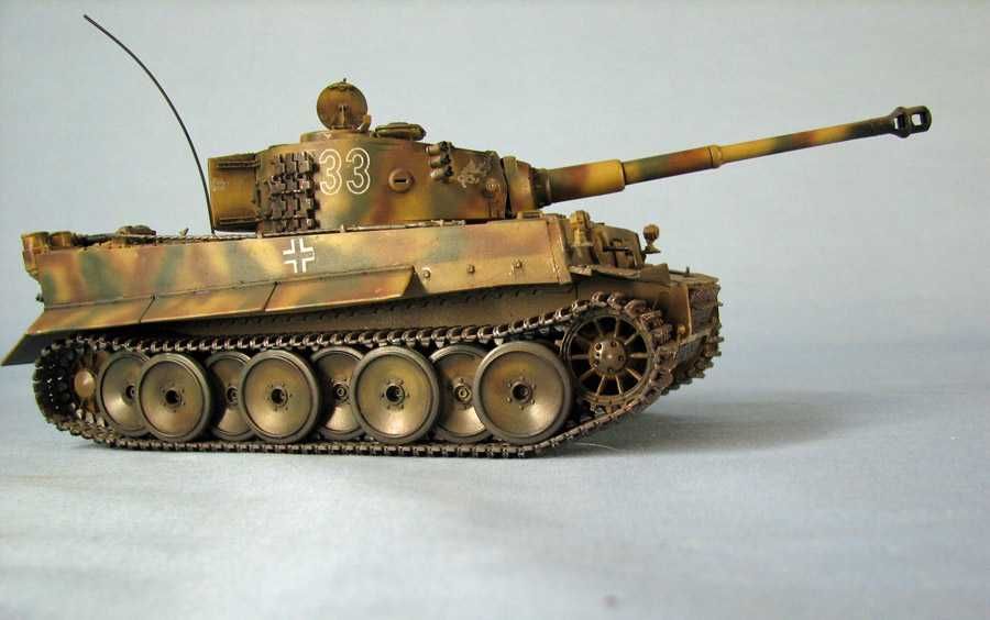 Модель танка Тигр в 1/35