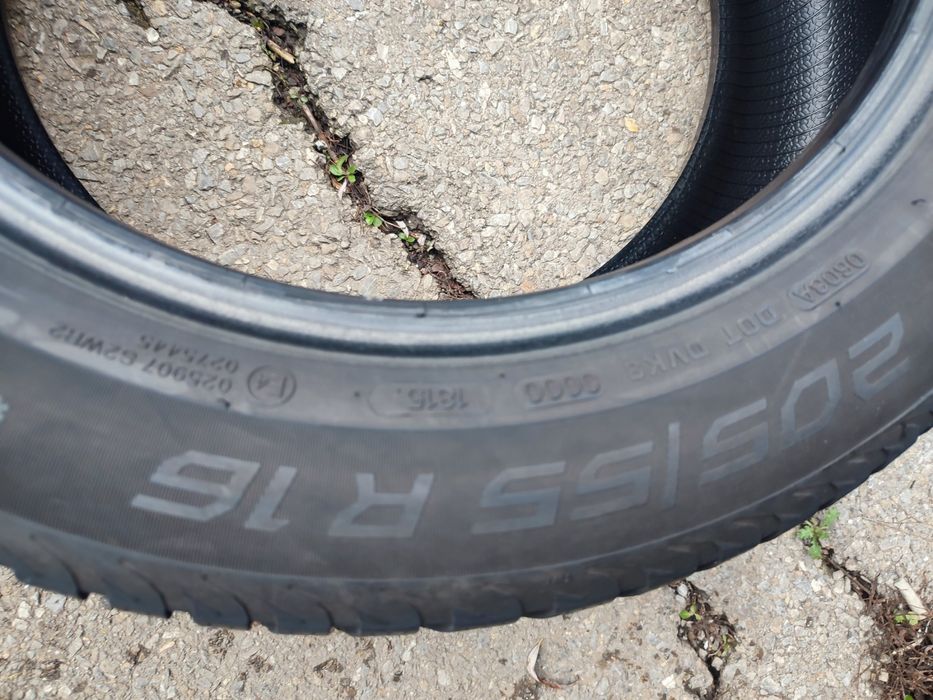 205/55/16" 4бр Vredestein wintrac, dot1815,7mm