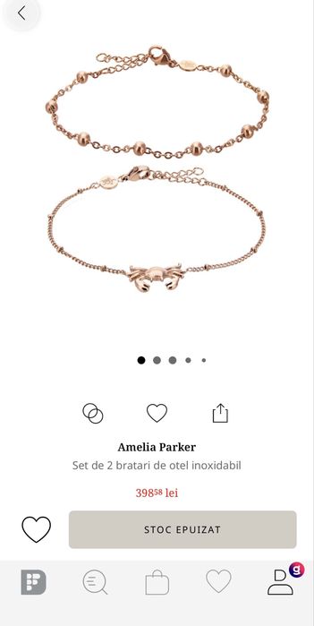 2 bratari Amelia Parker