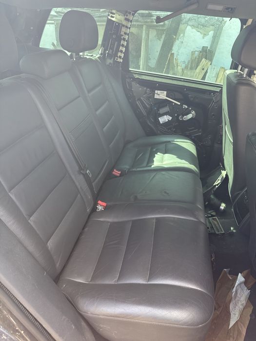 Interior complet piele cu incalzire scaune fata  VOLKSWAGEN TOUAREG 7LA, 7L6, 2005 3.0 V6 TDI BKS
