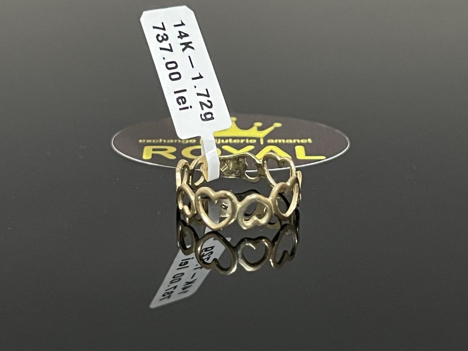 Bijuteria Royal CB : Inel dama aur 14k 1,72 grame