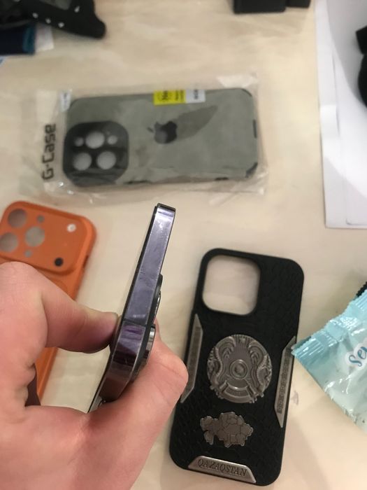 Iphone 14 PRO , 128gb , purple , 90%