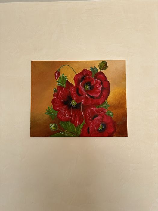 Маслена картина върху платно