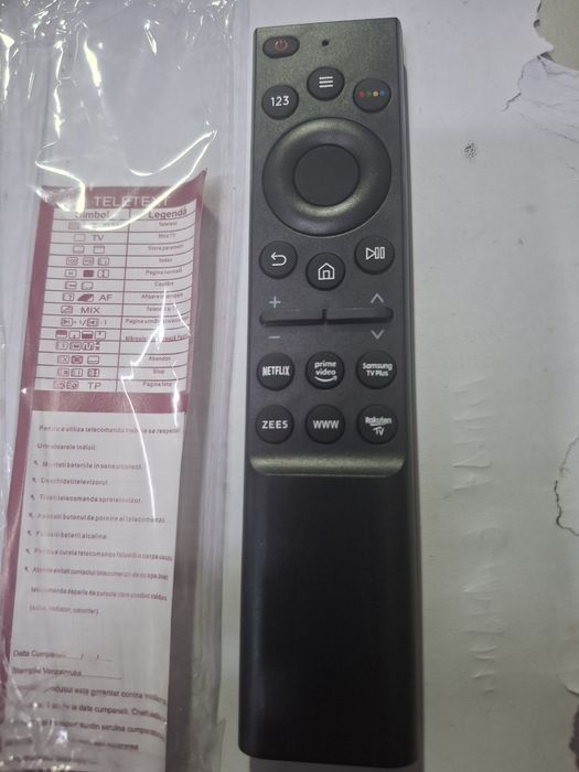 Telecomanda Samsung Smart TV (modelul RM-L1729 / BN59-01315BC ca la carte sau manual