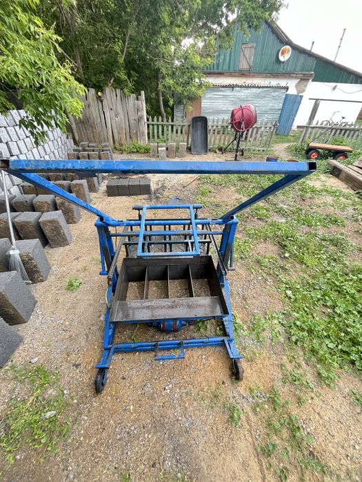 Шлакоблочный станок