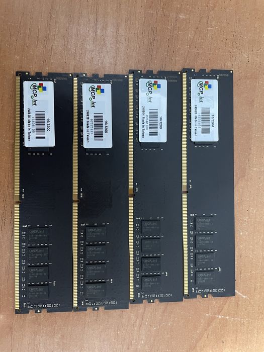 ОЗУ на ПК DDR4  - 8; 16Gb