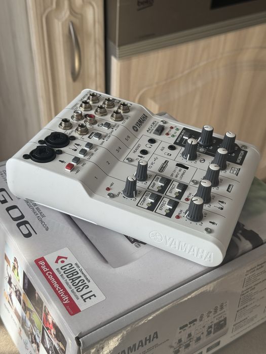 Interfata audio/mixer analog Yamaha ag06 alb