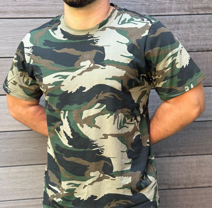 Камуфлажна тениска-мъжка, стандартна кройка