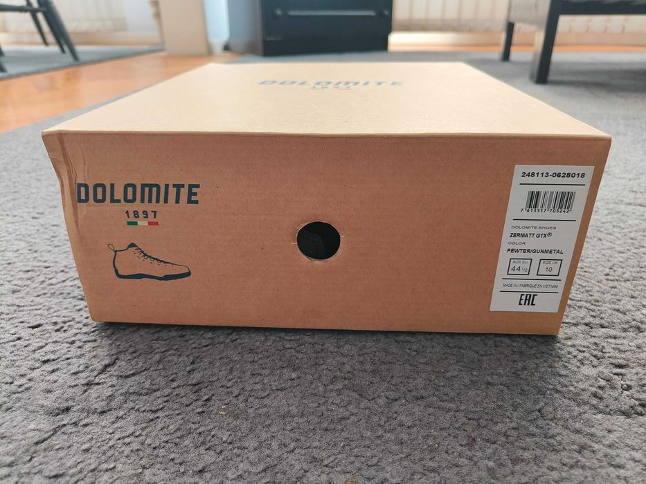 Мъжки Планински обувки Dolomite Zermatt GTX - номер 44.5