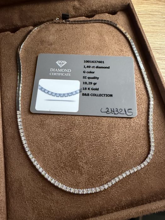Colier cu diamante