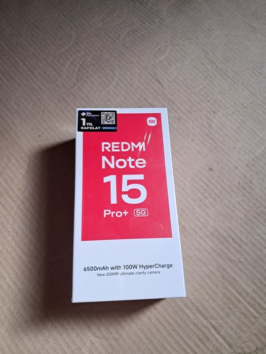REDMI 15PRO+ 5G  Hali ochilmagan
