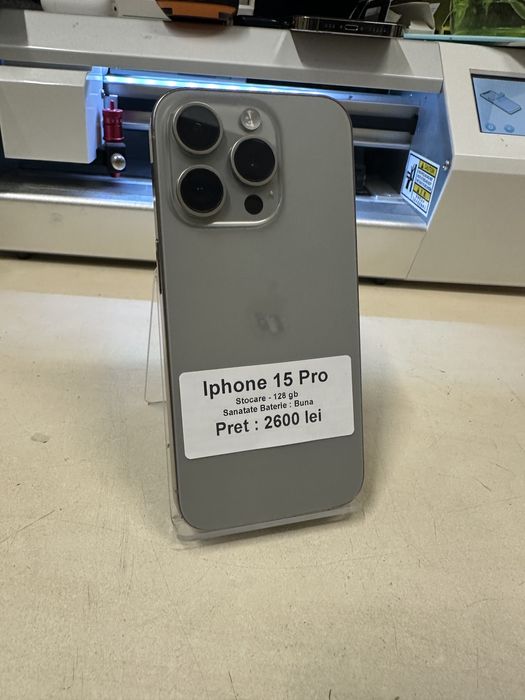 Iphone 15 pro / 128 gb / garantie