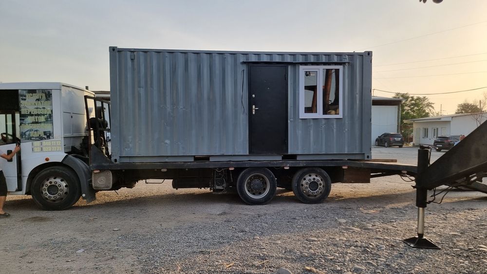 Konteyner ofis uylar xojatxona sklad yotoqxonalar