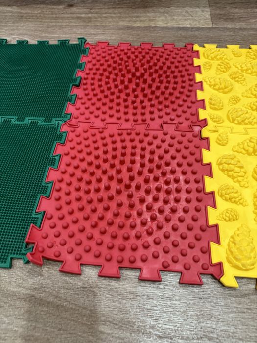 Детский ортопазл коврик массажер для ног