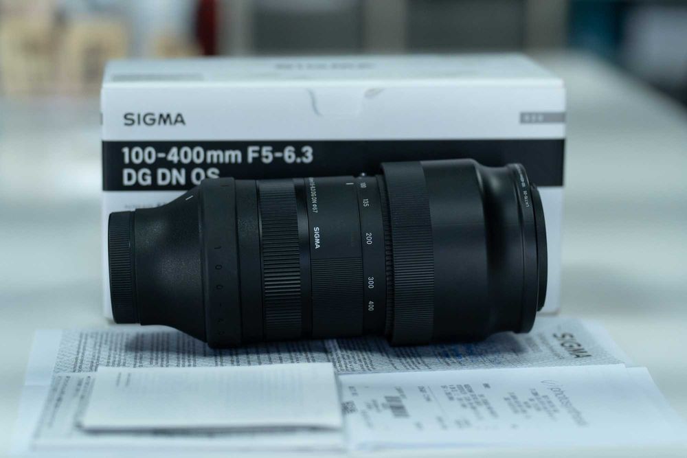 Sigma 100-400mm F5-6.3 DG DN OS E-mount - гаранционен