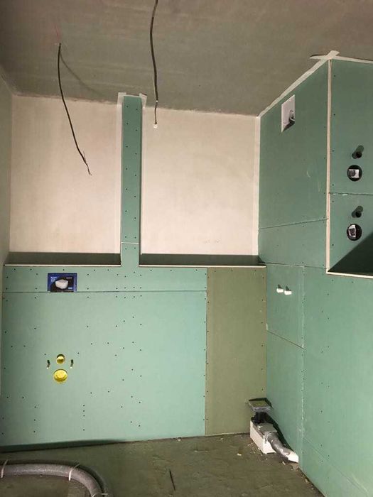 Строителни услуги -работа с гипсокартон и шпакловане.