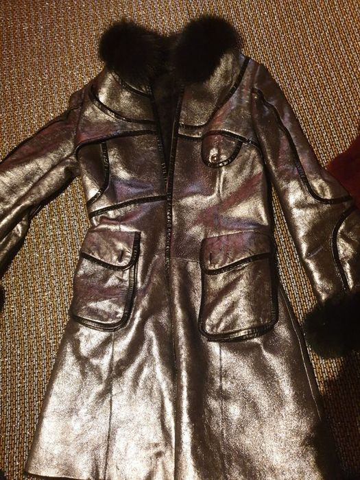 Палто-лисица/заек/лама-богат,пухкав косъм