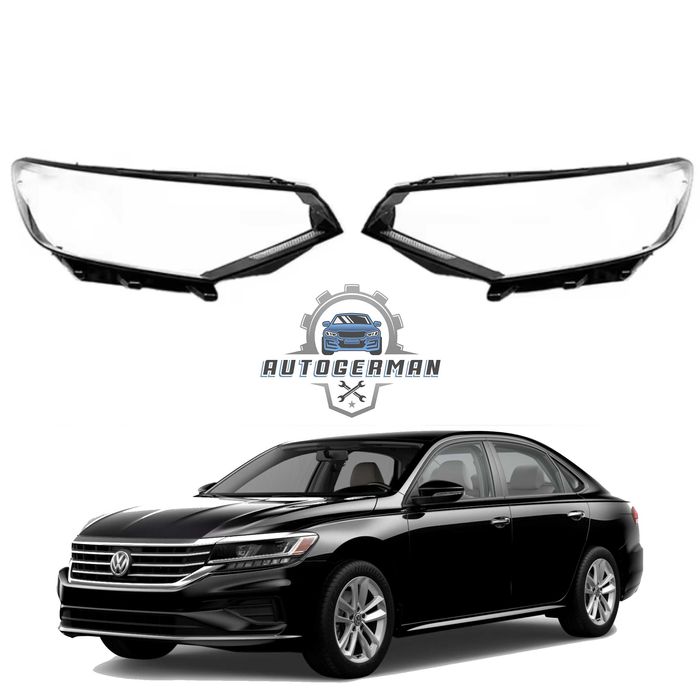 Капаци фарове Volkswagen VW Passat B8.5 (19-22) стъкло фар крушки Фолксваген Пасат Б8.5 xenon