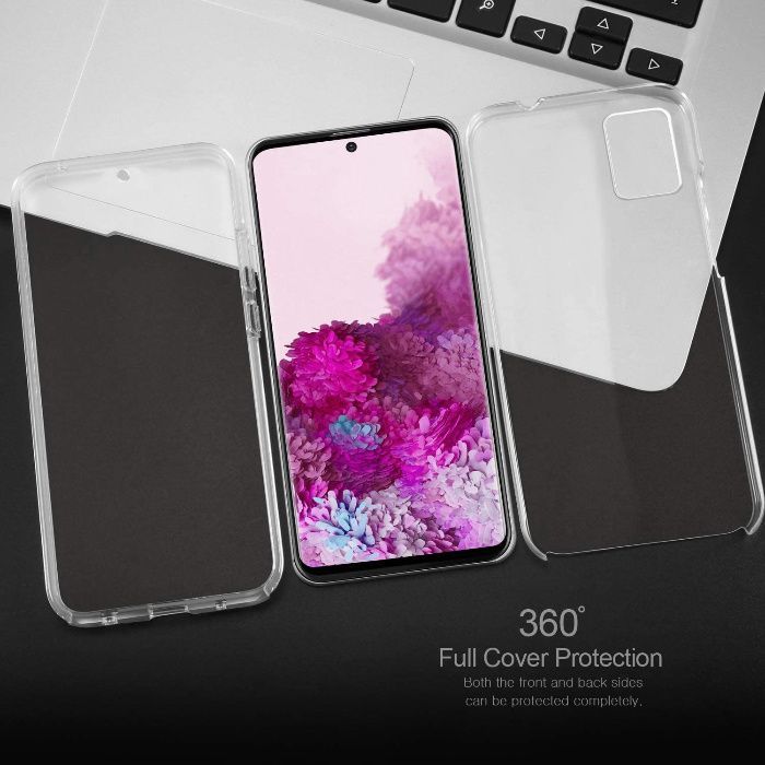 Husa CRYSTAL 360° fata + spate Samsung Galaxy S20 / S20 FE / S20 Ultra