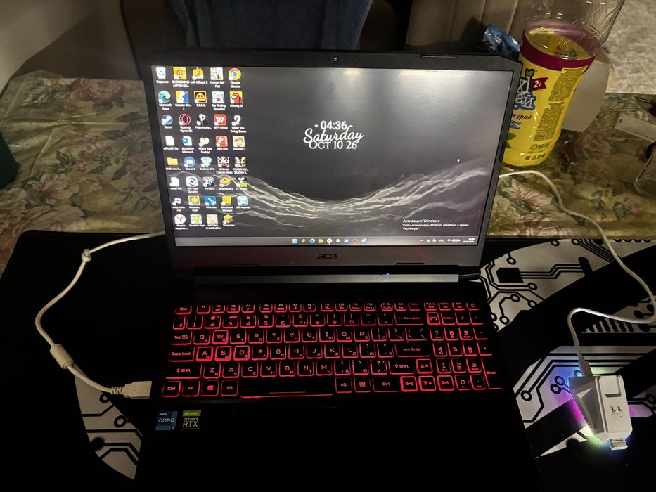 Игровой ноутбук Acer Nitro 5 RTX 3050