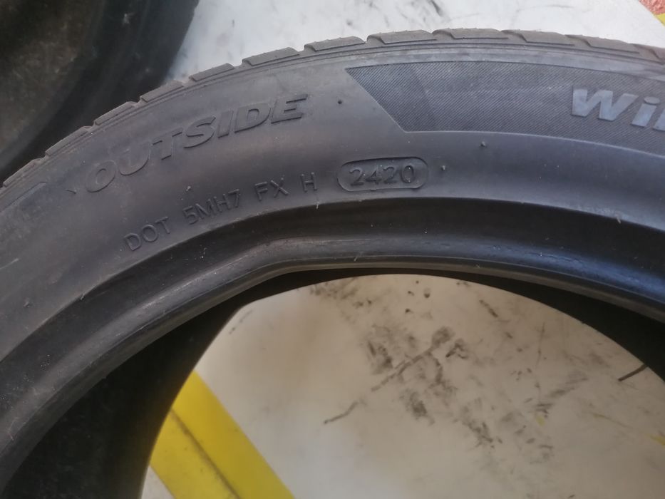245/45/19 Iarna 2* Hankook 102v dot 2420     5,,49mm