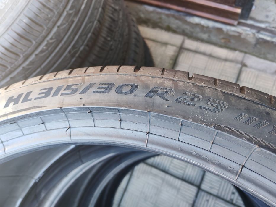 275 35 23 și 315 30 23,câte 2 buc vara Pirelli, PZero, 2025