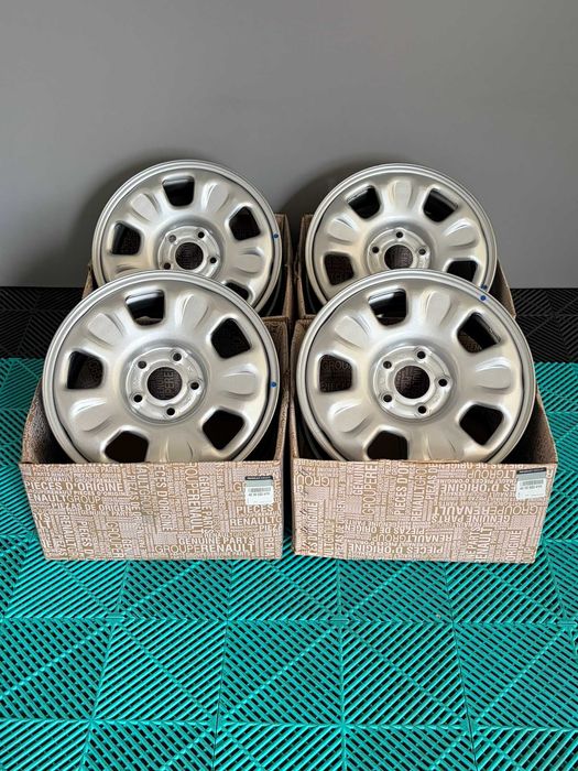 Jante tabla otel R16 inch Dacia Duster 2010-2023 noi originale Renault
